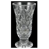 Waterford Crystal Kinsale Pattern Vase 7"