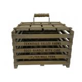 Tenn Valley Farms Wood Egg Crate