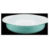 Pyrex Turquoise Oval Casserole 2"x10"x9"