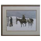 Fall of the Cowboy by Fredric Remington