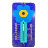 1970s Laurids Lonborg Flower Power Thermometer