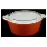 Vtg Pyrex Bake N Carry Country Cinnamon