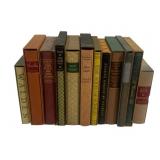 12 Hardcover Books w/ Slipcovers