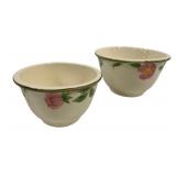 2 Franciscan Desert Rose Mixing Bowls