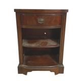 Drexel Mahogany Night Stand w/ Drawer & Shelves