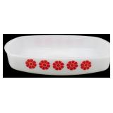 Federal Red Daisy Casserole 2"x11"x7"