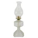 Home Sweet Home Glass Oil Lamp 18"