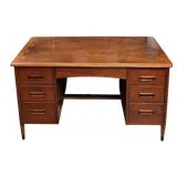 Lane Acclaim Mid-Century Modern Walnut Desk