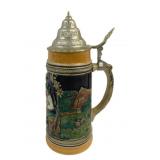 German Beer Stein - 12" Tall