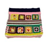 Afghan Pillow Cover - 15.5 x 15.5