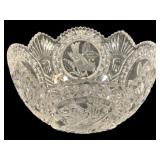 Hofbauer "The Byrdes" Crystal Bowl