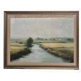 Stylecraft Art Under Glass Frame Damaged