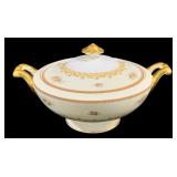 Meito China Nassau Tureen w/ Lid - As Is/Chipped
