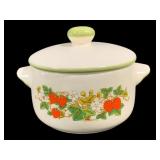 Vintage Oven Proof Covered Dish - 6.5 x 8.5