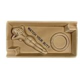 "Watch Your Butt" Naughty Ash Tray - 6 x 3 x 1