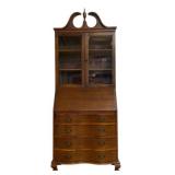 Chippendale Bookcase Top Secretary