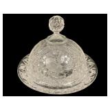 Hofbauer "The Byrdes" Crystal Cheese Dish