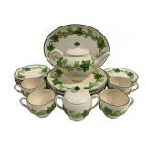 19 Pieces Franciscan Ivy China