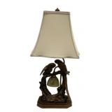 Birds Table Lamp - 25" Tall
