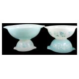 Pyrex Turquoise Gooseberry 4pc Bowl Set