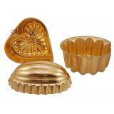3 Copper Molds