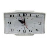 White GE Electric Wall Clock - 8.5 x 5.5