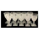 10 Glasses - 6.25" Tall