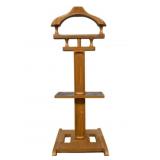 Vintage Wooden Valet Stand 51x18x19