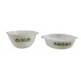 2 Anchor Hocking Fire King Bowls