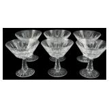 6 Waterford Rosslare Champagnes 5"