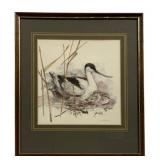 Framed "Duck" Print - 12.75 x 14.75