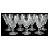 7 Waterford Crystal Eileen Water Goblets