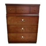 Vintage Mahogany 4 Drawer Chest