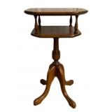 Vintage Two Tiered Side Table - 24 x 14
