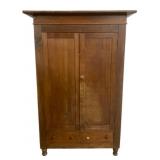 19th C. attributed Thomas Day 2 Door Wardrobe