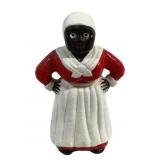 Cast Iron Mammy Bank - 8" Tall