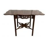 Baker Chippendale Drop Side Table