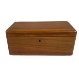 Wood Trinket Box - 9 x 4.5 x 4.5