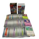 Lot of 203 Pokemon Cards w/ 1 Tin & 1 Box