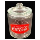 Coca-Cola Glass Store Jar - 10 x 7