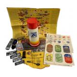 Collectibles Lot with Thermos & Ephemera