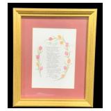 Framed Print - 11.5 x 9.5