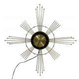 Starburst Waterford Lux Wall Clock 28"