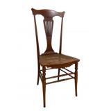 Antique Cane Seat Side Chair 31"x14"x17"