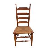 E L Clore Ladder Back Chair - 42 x 18 x 17