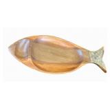 Wooden Fish Tray - 19 x 8