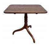 Vintage Tilt Top Tea Table - 29 x 30 x 24