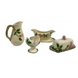4 Franciscan Desert Rose Items