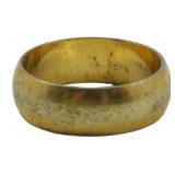14Kt Gold Electroplated Ring, Size 7 0.13oz