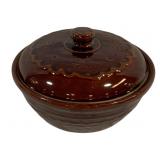 Mar Crest Stoneware Covered Dish - 8 x 6